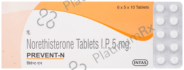 Prevent N 5mg Tablet 10s
