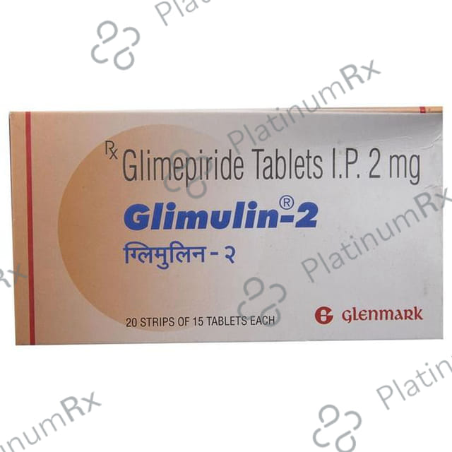 Glimulin 2mg Tablet 15s