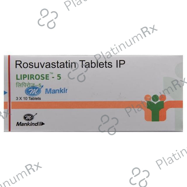 Lipirose 5mg Tablet 10s