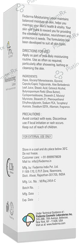 Fixderma Moisturizing Lotion 150 ml