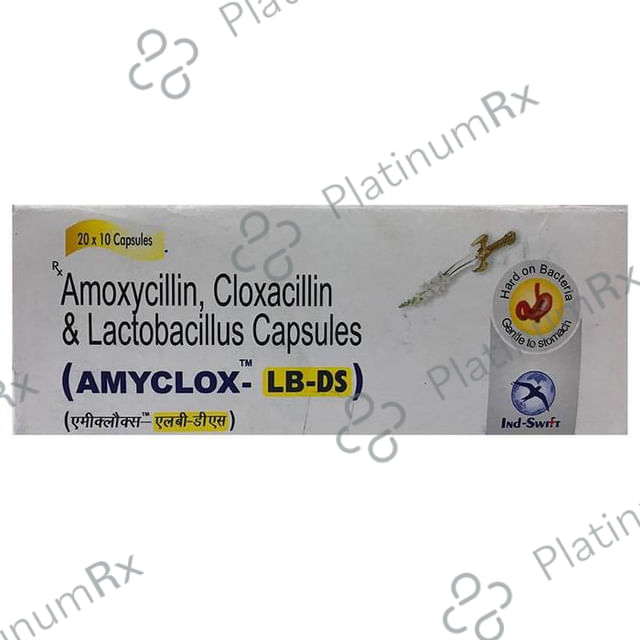 Amyclox LB DS Capsule 10s