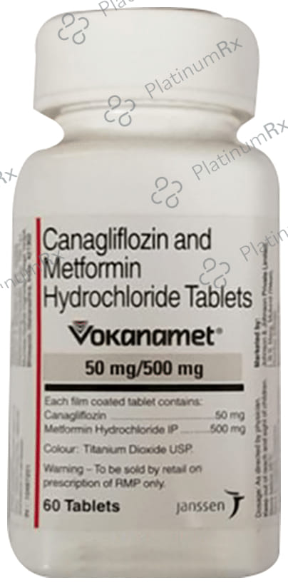 Vokanamet 50/1000mg Tablet 60s