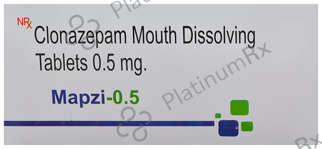 Mapzi 0.5mg Tablet MD 10s