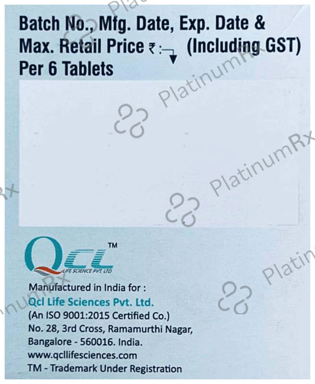 Qcmox CV 375mg Tablet 6s