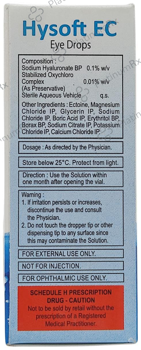 Hysoft EC Eye Drop