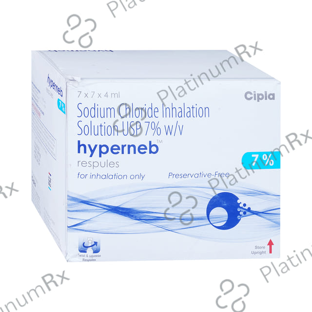 Hyperneb 7% Respules 7X4ml