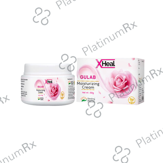 Healing Pharma X Heal Gulab Moisturizing Cream (50gm Each)