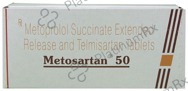 Metosartan 40/50mg Tablet ER 10s