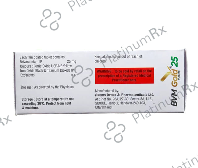 BVM Gold 25mg Tablet 14s