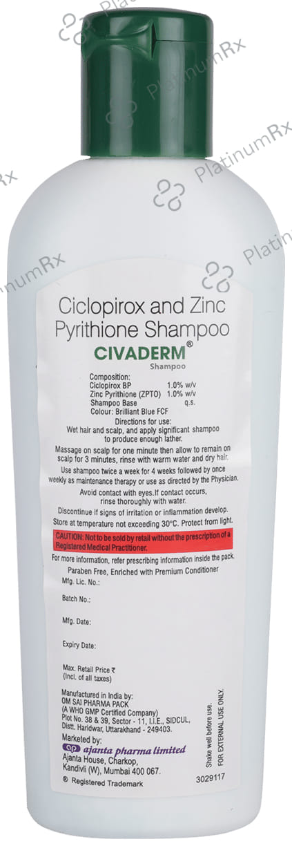 Civaderm Shampoo 100ml