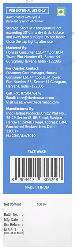 The Derma Co 1% Kojic Acid Face Wash 100ml