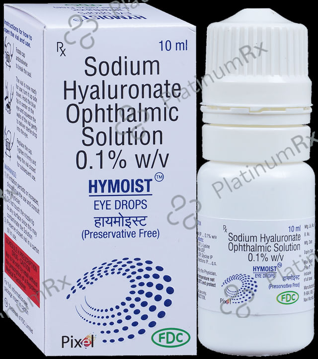 Hymoist 0.1% Ophthalmic Solution 10ml