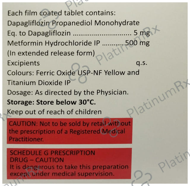 Acedapa M 5/500mg Tablet ER 10s