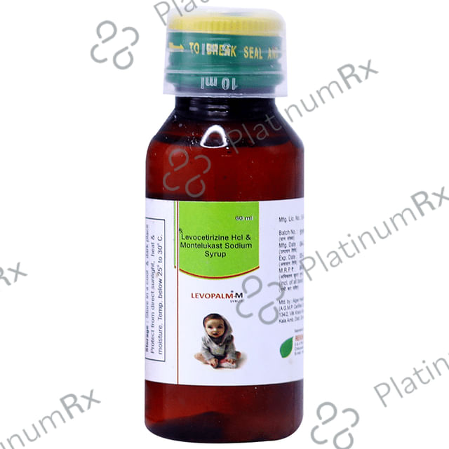 Levopalm M 2.5/4mg Syrup 60ml