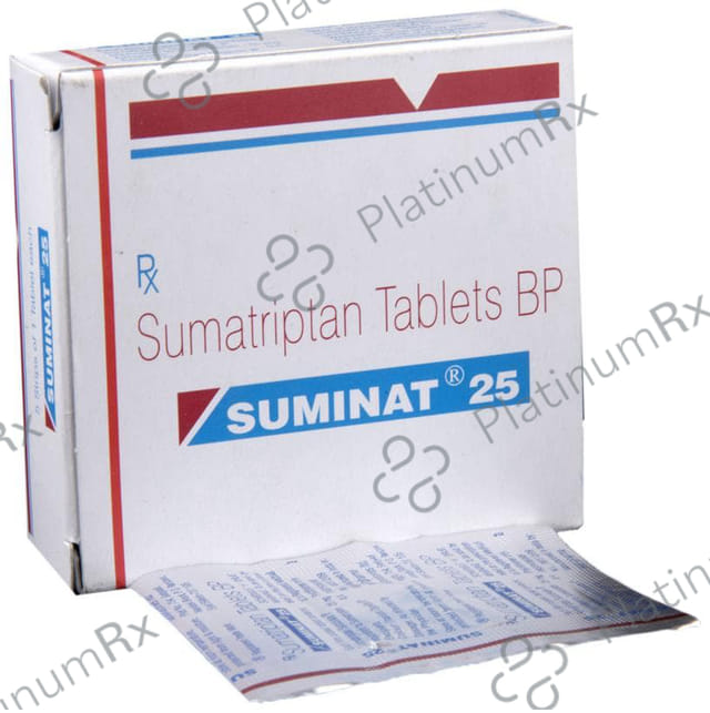 Suminat 25mg Tablet 1s