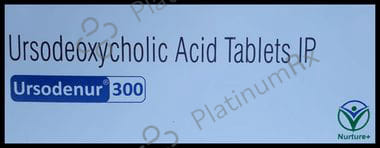 Ursodenur 300mg Tablet