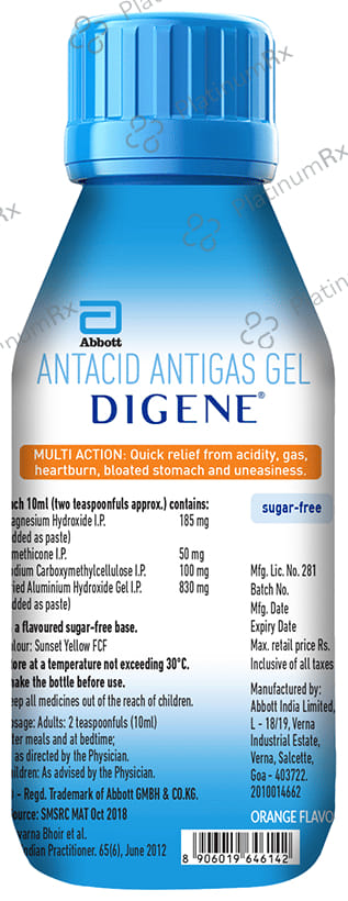 Digene Gel Orange 450ml