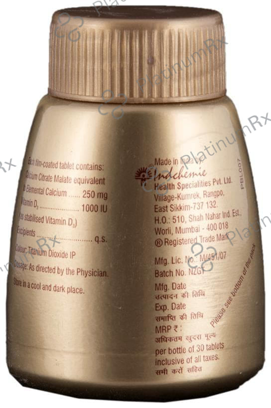 New Zecal Gold 250mg/0.25mcg Tablet 30s