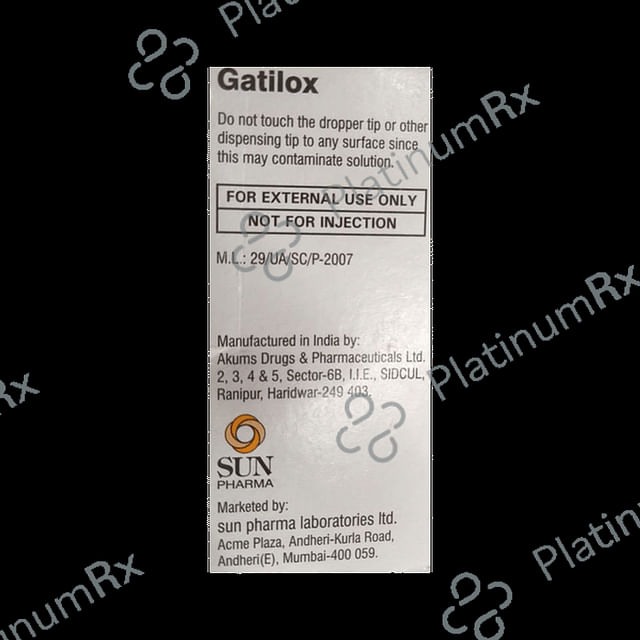 Gatilox 0.3% Eye Drop 5ml