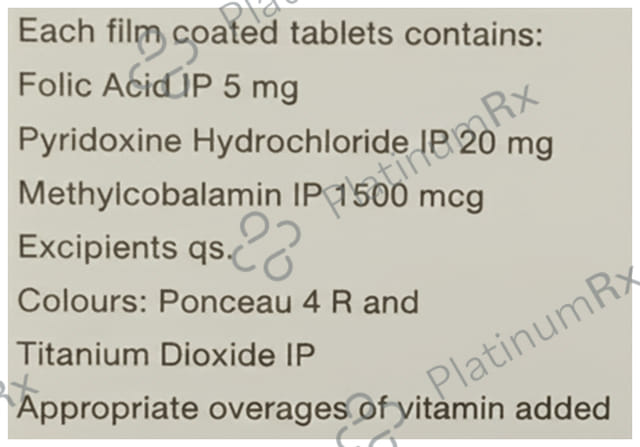 MHR 5000mcg/1500mcg/20mg Tablet 15s