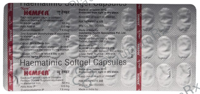 Hemfer Soft Gelatin Capsule 30s