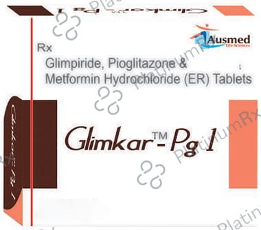 Glimkar-PG 1 Tablet ER