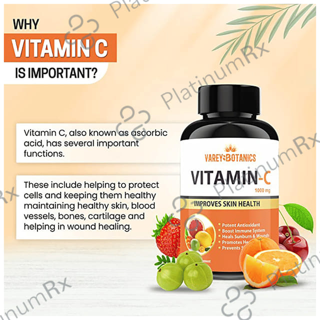 Varey Botanics Vitamin C 1000mg Capsule