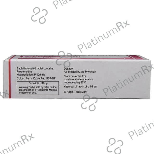 Fexova 120mg Tablet 10s