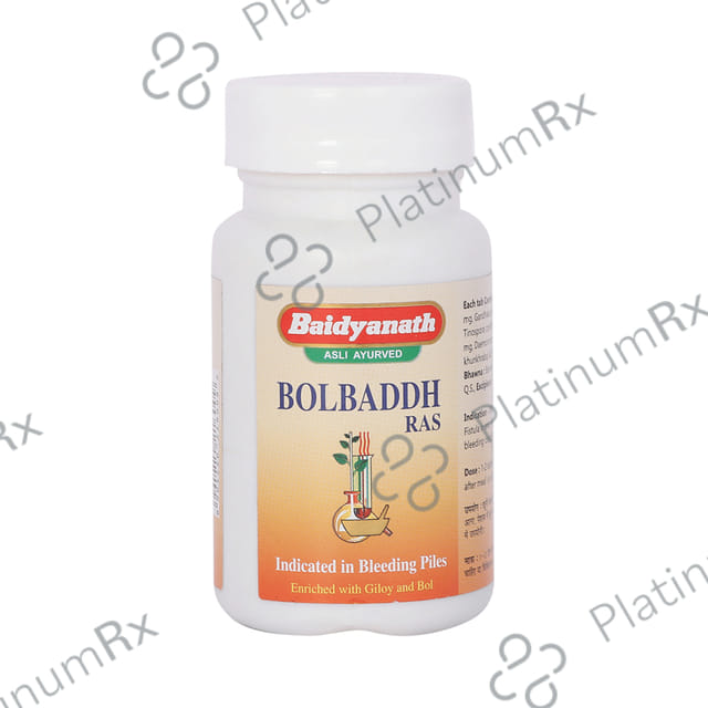 Baidyanath (Jhansi) Bolbaddh Ras Tablet 80 tablets