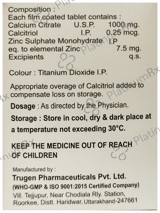 Calcyxx CT Tablet 10s