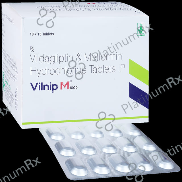 Vilnip M 1000/50mg Tablet 15s