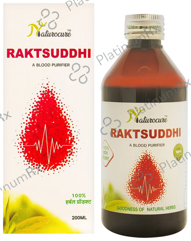Naturocure Raktshuddi Blood Purifier Syrup