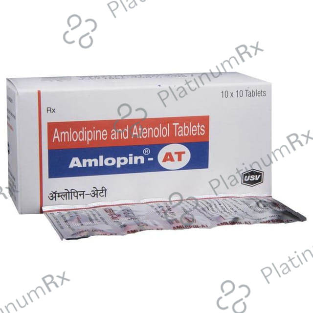 Amlopin AT 5/50mg Tablet 10s