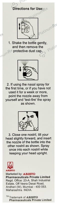 Nasohold Nasal Spray 120 MD 6gm