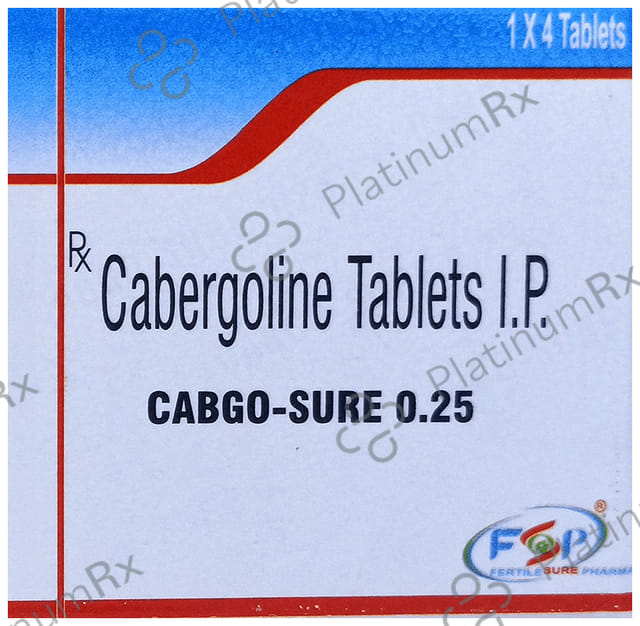 Cabgo-Sure 0.25 Tablet