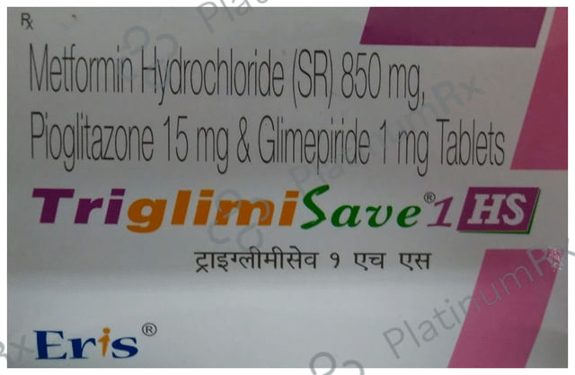 Triglimisave HS 1 Tablet SR