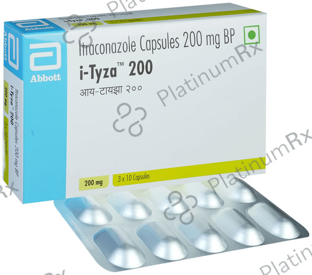 I Tyza 200mg Capsule 10s