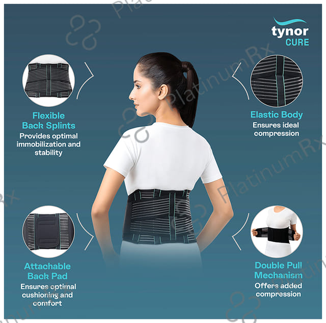 Tynor Back Support Belt Black XL