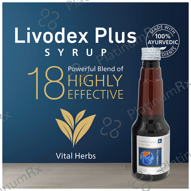 Livodex Plus Syrup (225ml Each) 1 Bottle