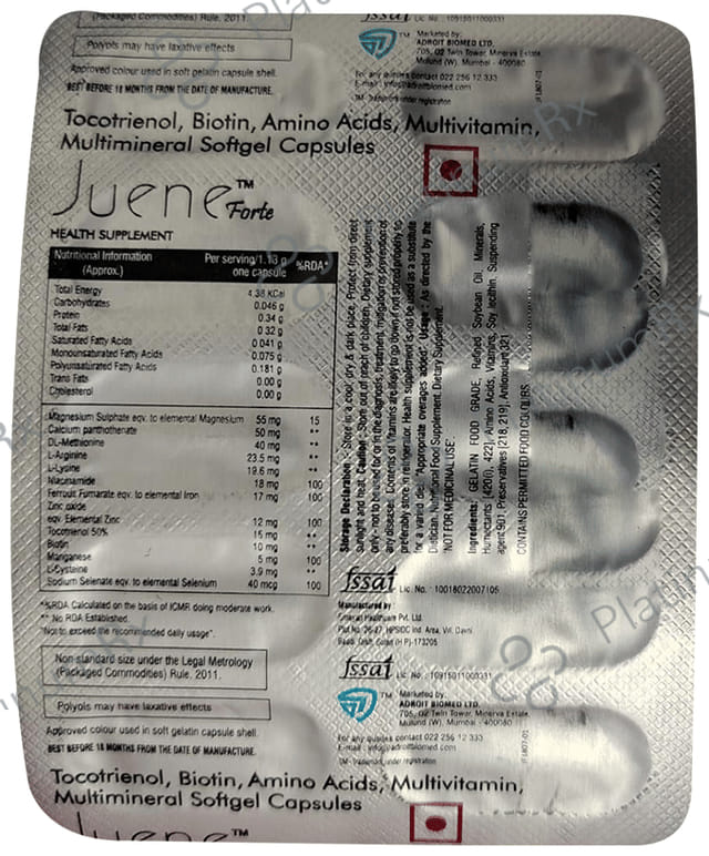 Juene Forte Capsule 10s