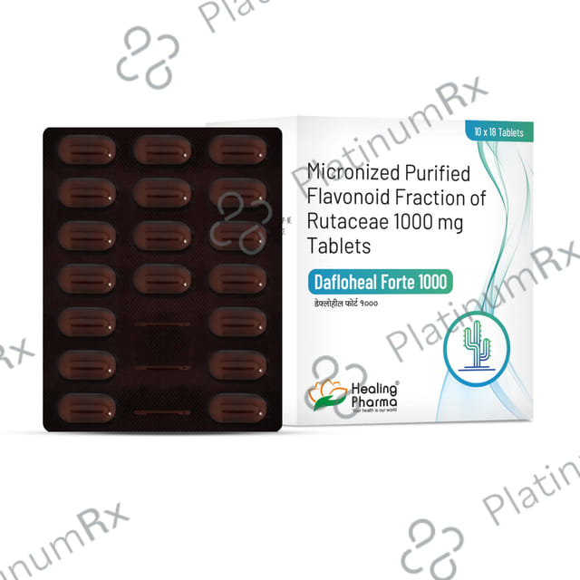 Dafloheal Forte 1000mg Tablet 18s