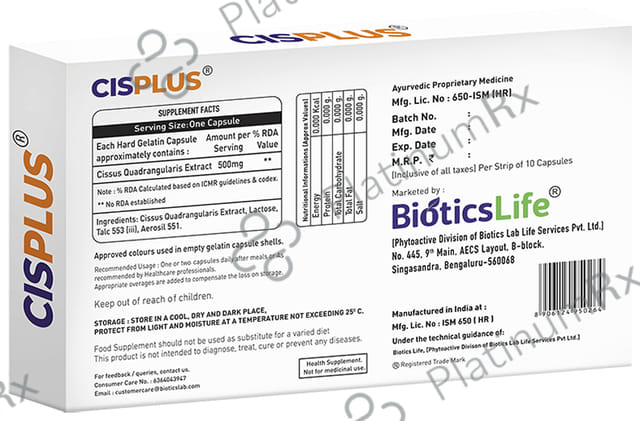 BioticsLife Cisplus Capsule