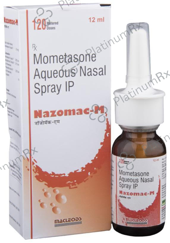 Nazomac M 50mcg Nasal Spray 12ml