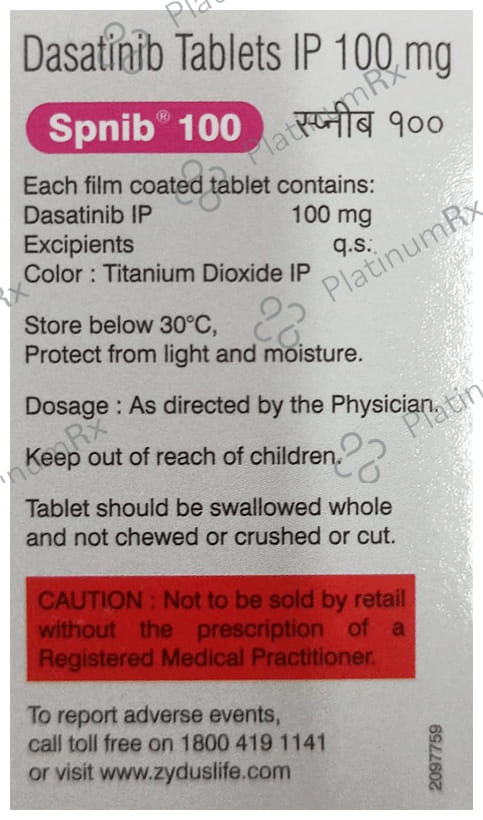 Spnib 100mg Tablet