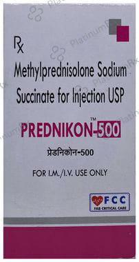 Prednikon 500 Injection