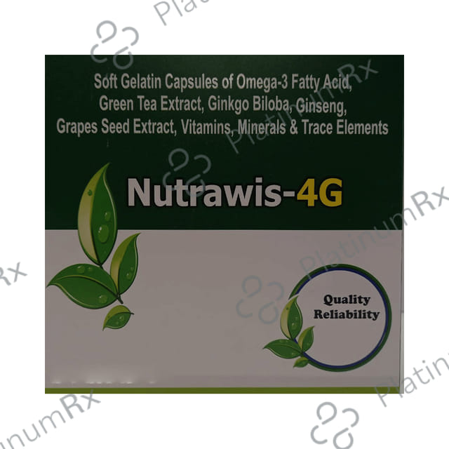 Nutrawis 4G Softgel Capsule 10s