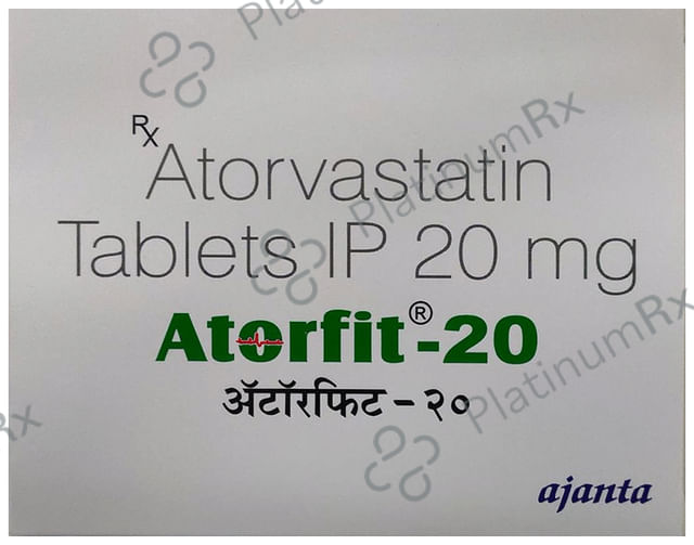 Atorfit 20mg Tablet 20s