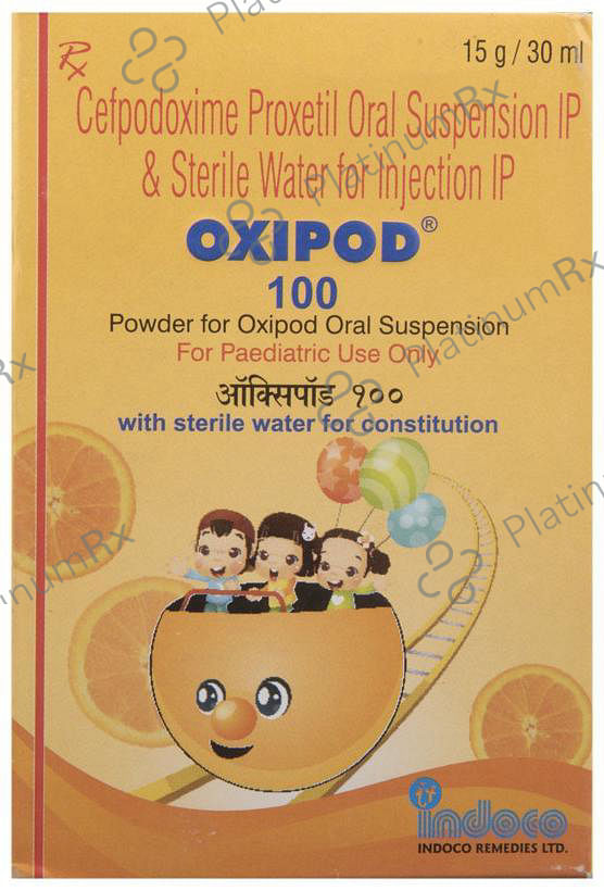 Oxipod 100mg Oral Suspension 30ml