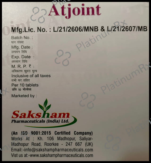 Atjoint 50/750/250mg Tablet 10s