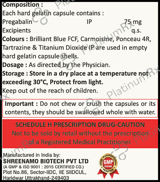 Renrica 75mg Capsule 10s